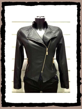 VESTE SIMILICUIR