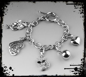 NOUVEAU  bracelet breloque noeud