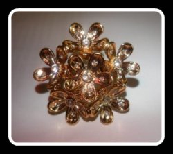 NOUVEAU  bague flower